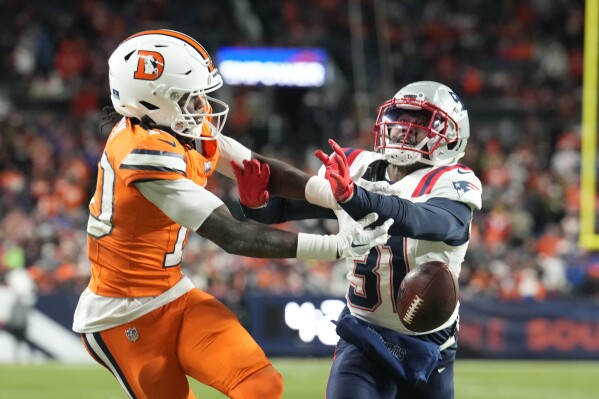 Chad Ryland s 56 yard field goal sends Patriots past Broncos 26 23